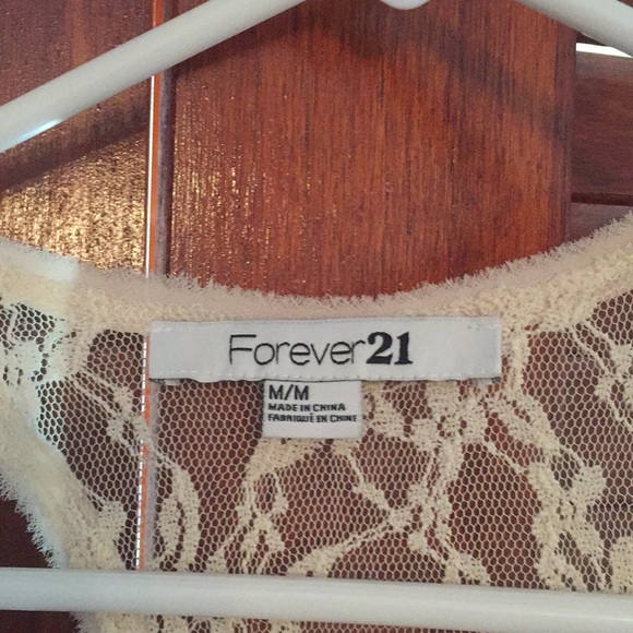 Lace Razor Back Tank - Picture 2 of 3